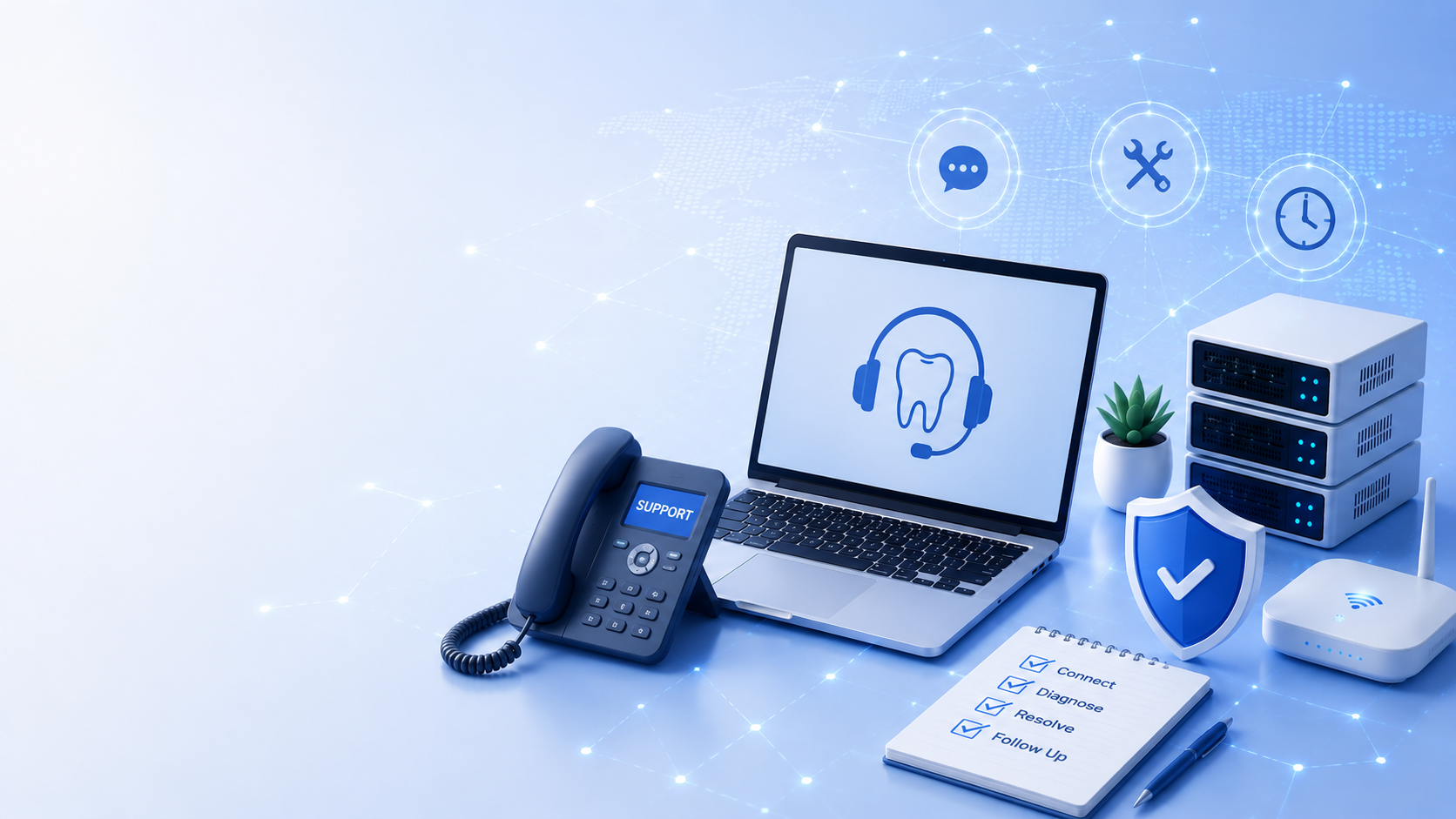 SysReady support guidance for dental clinics